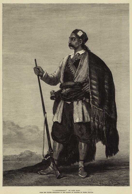 Um montenegrino de Carl Haag