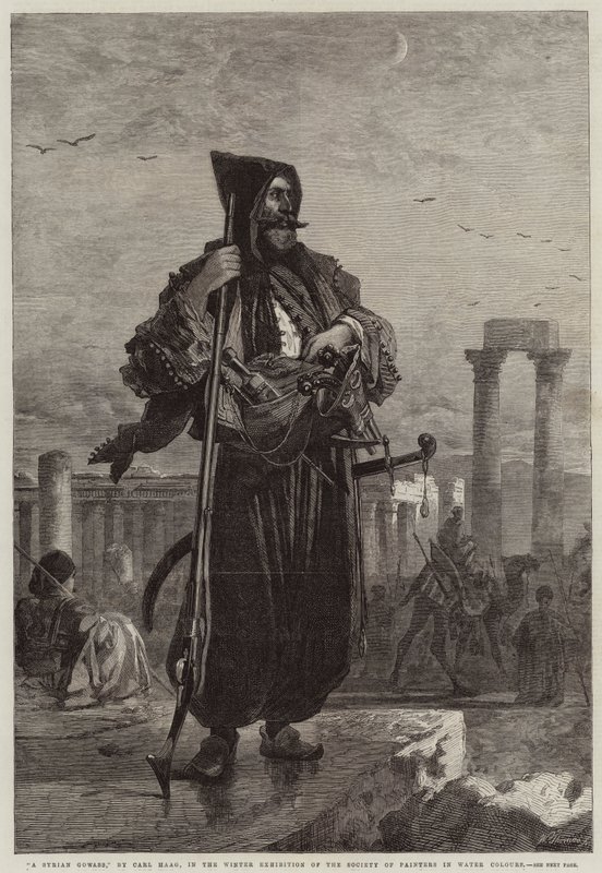 Um gowass sírio de Carl Haag