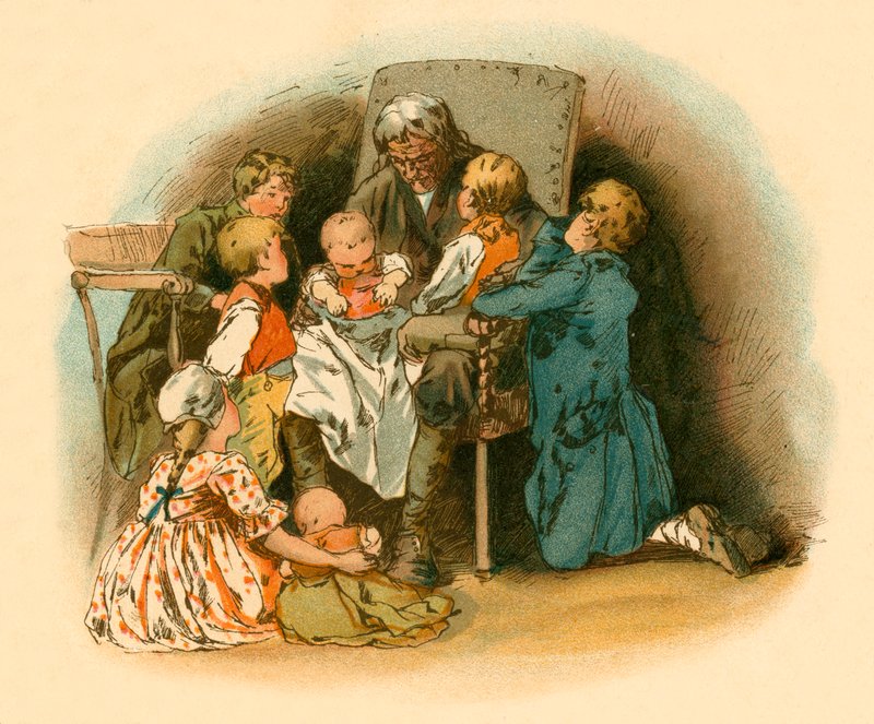Robinson Crusoe em casa novamente de Carl Marr