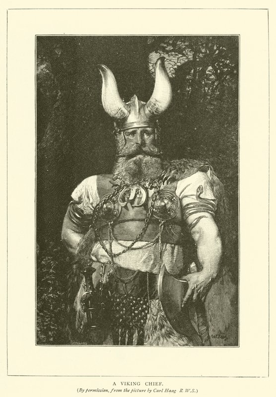 Um chefe viking de Carl after Haag
