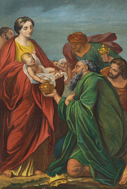 A Adoração Dos Magos de Carlo Maratta or Maratti