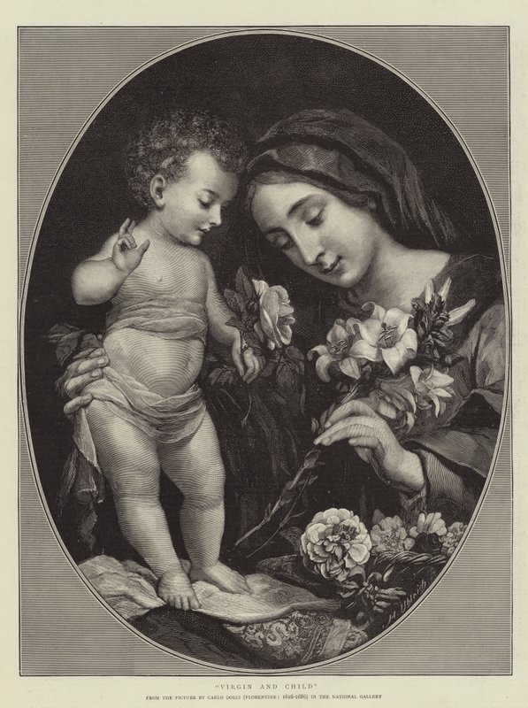 Virgem e o Menino de Carlo Dolci