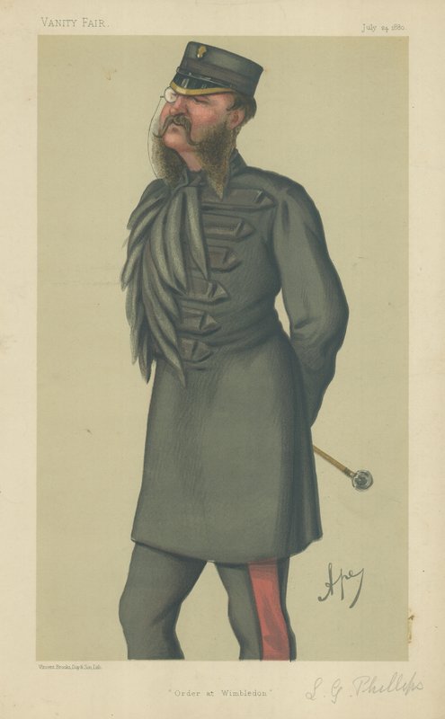 Coronel Lewis Guy Phillips, Guardas Granadeiros de Carlo Pellegrini