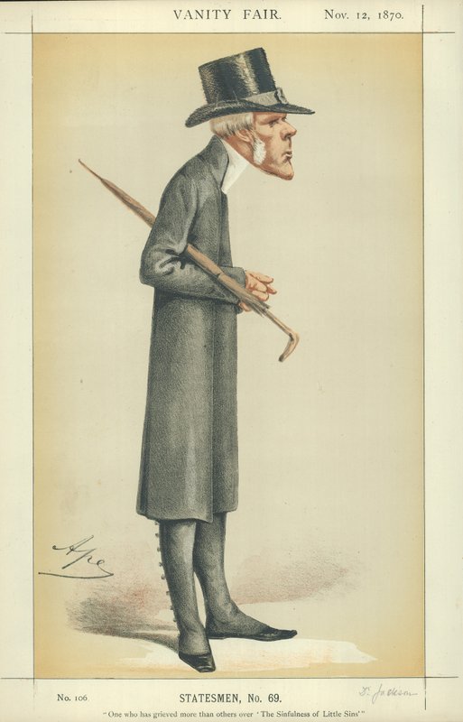 Dr. Jackson, o bispo de Londres de Carlo Pellegrini