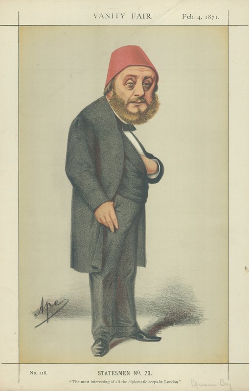 HE Musurus Pacha de Carlo Pellegrini