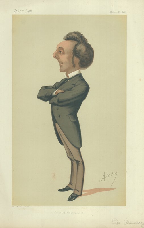 Sua Excelência o Governador John Pope Hennessy de Carlo Pellegrini