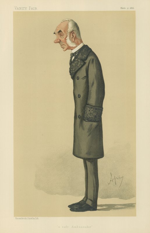 Sua excelência o honorável senhor Edward Thornton de Carlo Pellegrini