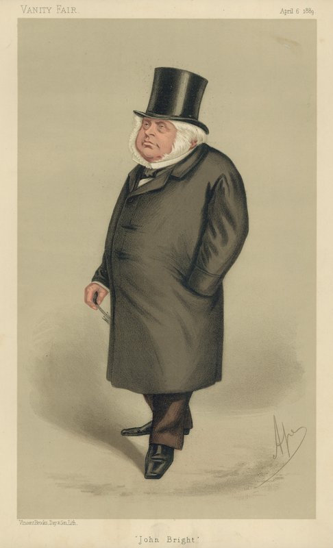 Mr John Bright de Carlo Pellegrini