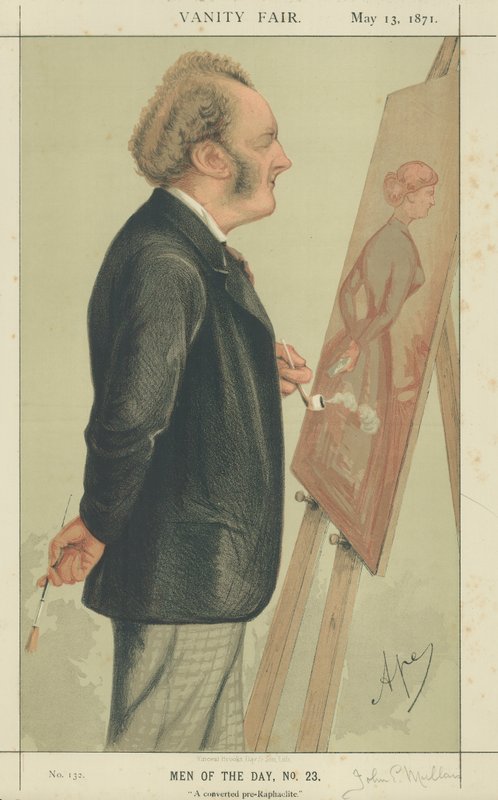 Sr. John Everett Millais de Carlo Pellegrini
