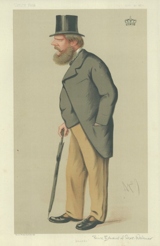 Príncipe Eduardo de Saxe-Weimar de Carlo Pellegrini