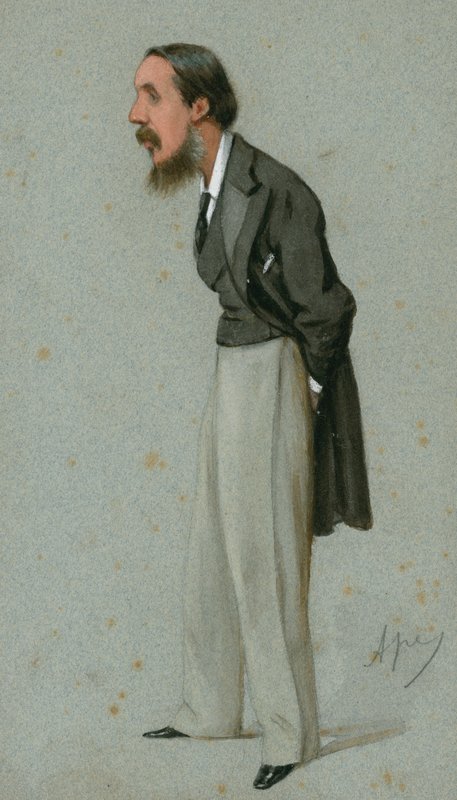 Rios Wilson, desenhos animados de Vanity Fair, 9 de novembro de 1878, obras de arte originais de Carlo Pellegrini
