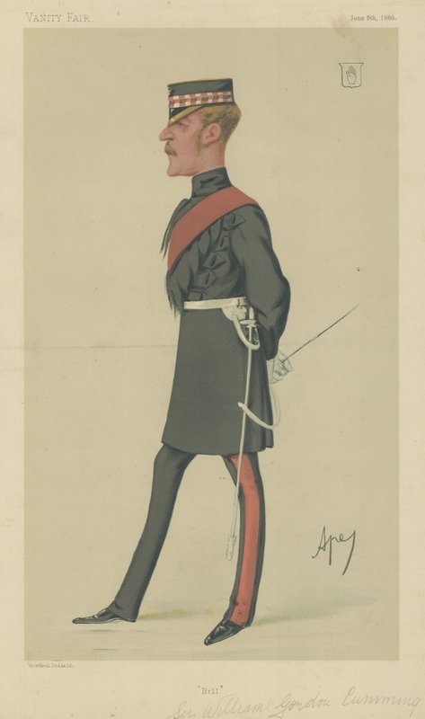 Sir William Gordon Cumming de Carlo Pellegrini