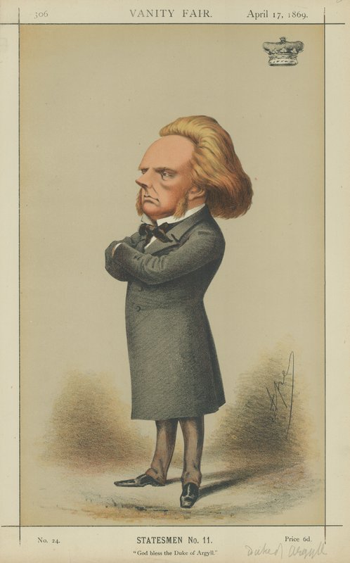 O duque de Argyll de Carlo Pellegrini