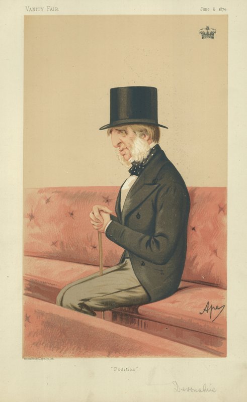 O duque de Devonshire de Carlo Pellegrini