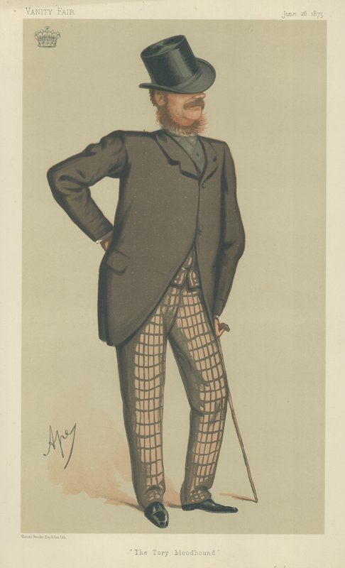 O Conde de Abergavenny de Carlo Pellegrini