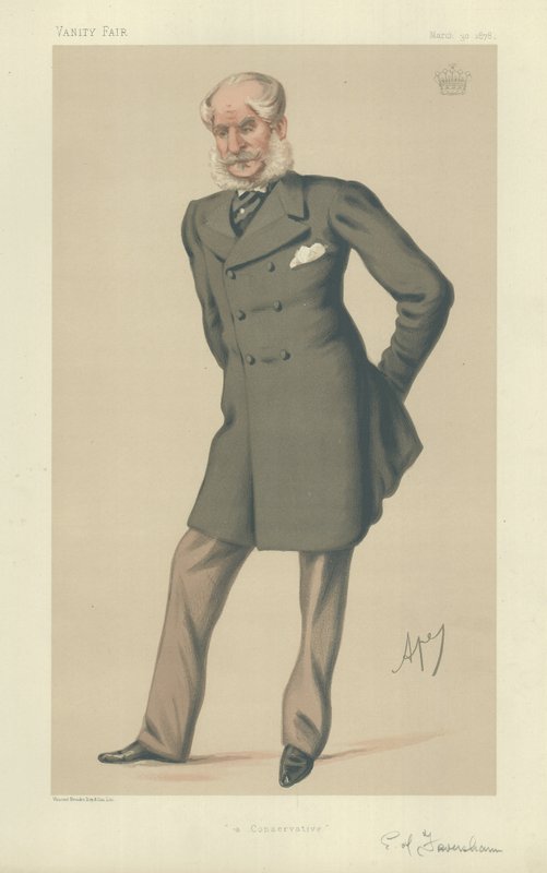 O conde de Feversham de Carlo Pellegrini