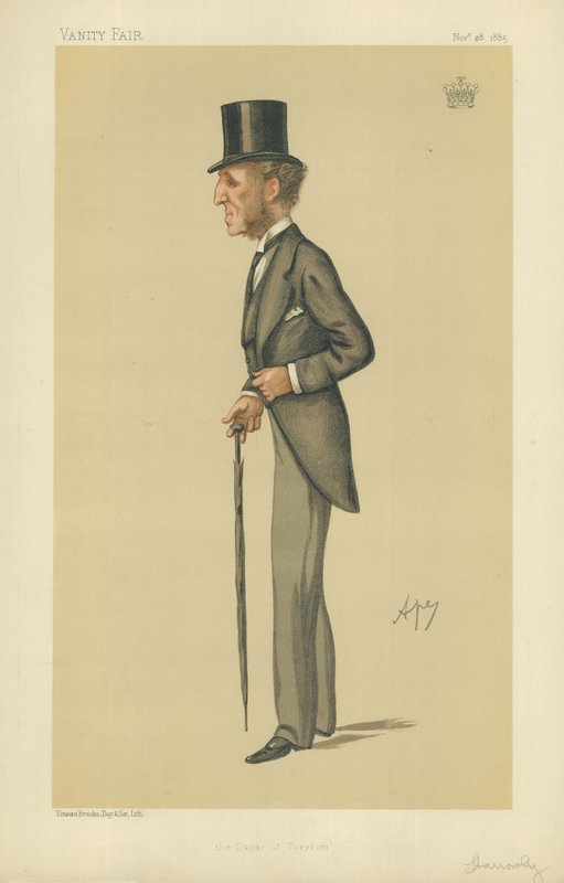O Conde de Harrowby de Carlo Pellegrini