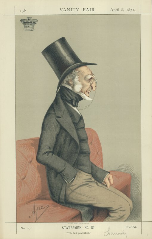 O Conde de Harrowby de Carlo Pellegrini
