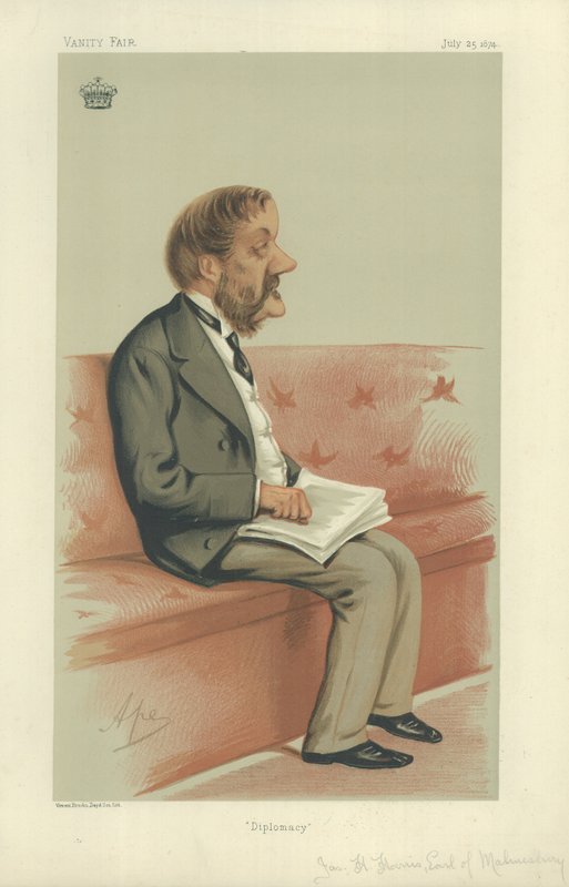 O conde de Malmsbury de Carlo Pellegrini