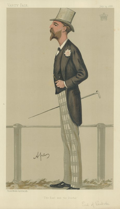 O conde de Pembroke e Montgomery de Carlo Pellegrini