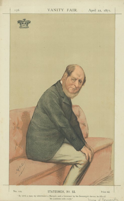 O Marquês de Normanby de Carlo Pellegrini