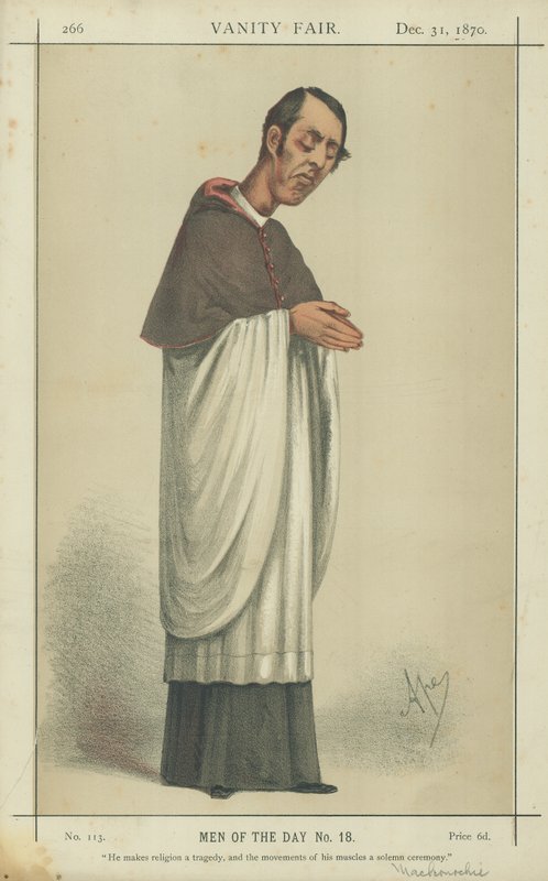 The Rev A H Mackonochie  de Carlo Pellegrini