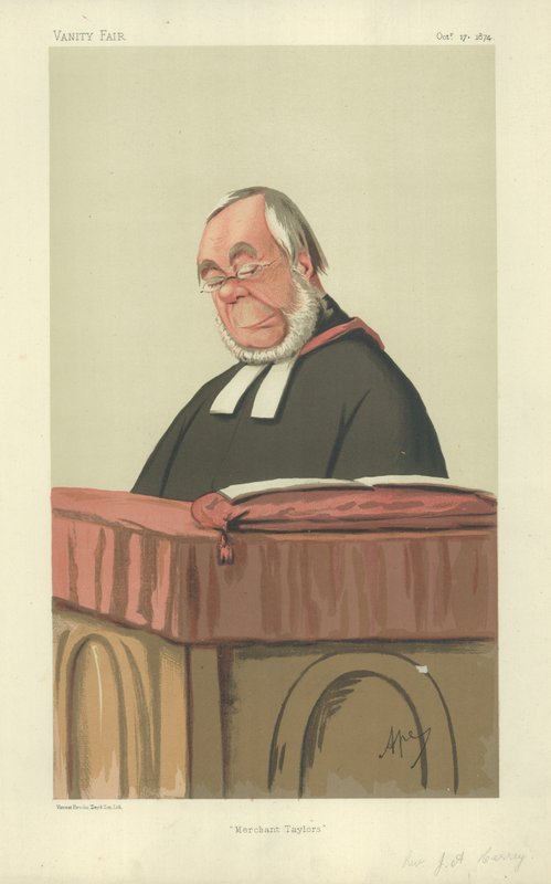 O reverendo James Augustus Hessey de Carlo Pellegrini
