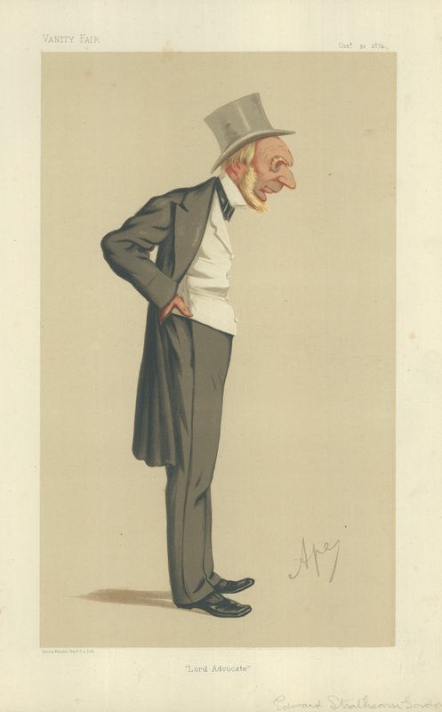 O direito hon e strathearn gordon de Carlo Pellegrini