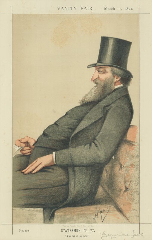 O direito hon George Ward Hunt de Carlo Pellegrini