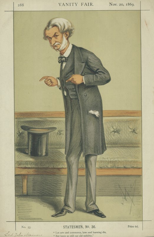 O direito Hon Lord John JR Manners de Carlo Pellegrini