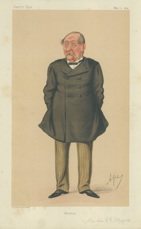A direita Hon Sir William Robert Seymour Vesey Fitzgerald de Carlo Pellegrini