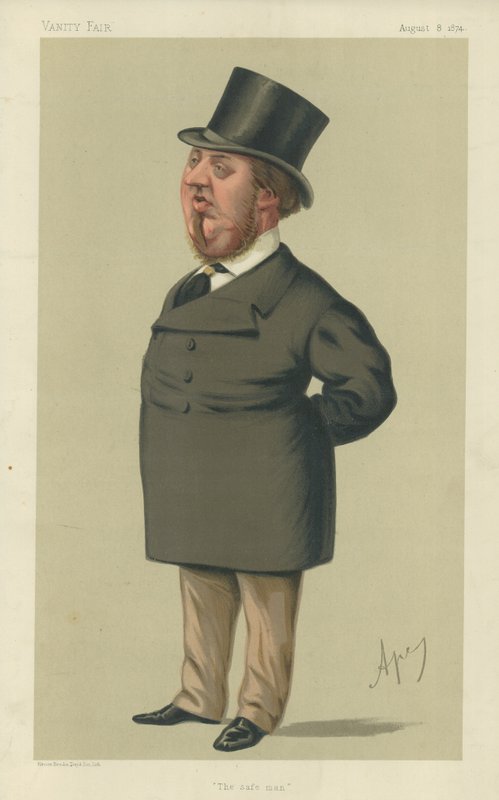 O honrado direito George Sclater-Booth de Carlo Pellegrini