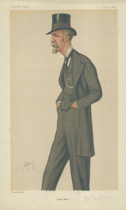 O Visconde Folkestone de Carlo Pellegrini