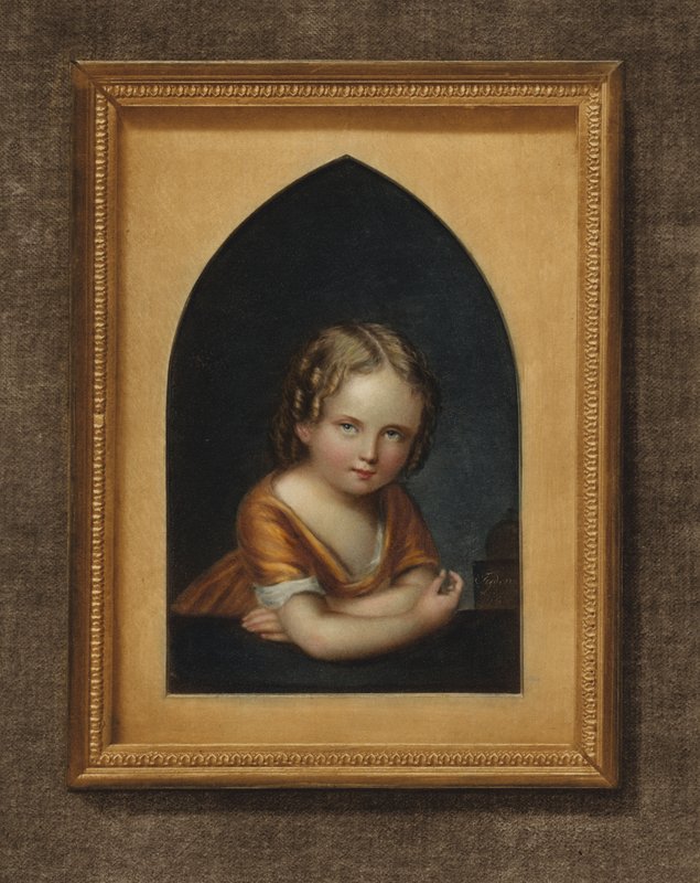 Retrato de uma criança de Caroline Sattler Tridon