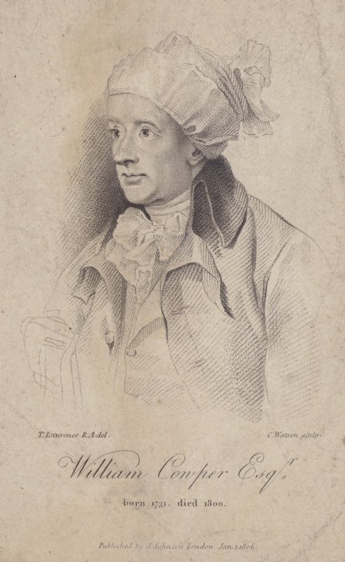 William Cowper, poeta inglês de Caroline Watson