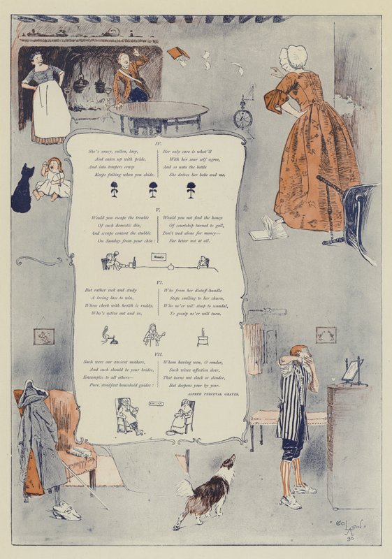 Um Ditty das filhas do fazendeiro de Cecil Charles Windsor Aldin
