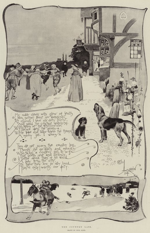 O país lass de Cecil Charles Windsor Aldin