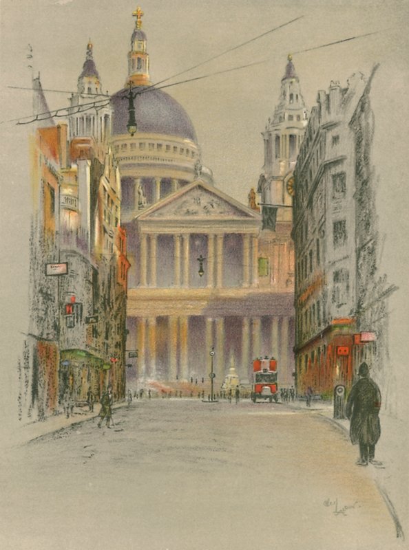 Catedral de São Paulo de Cecil Charles Windsor Aldin