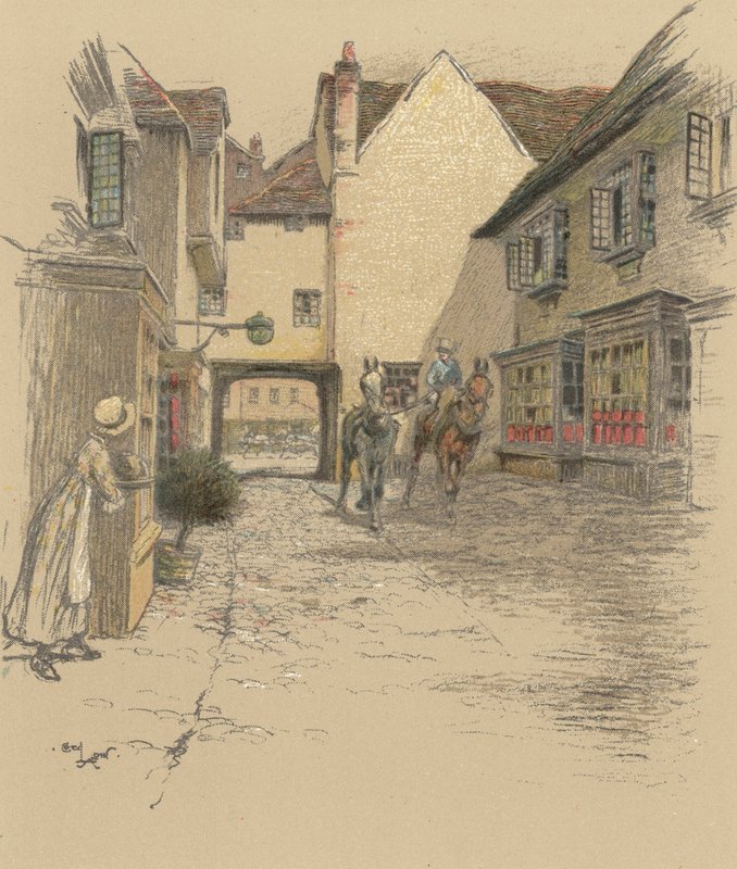 A cruz dourada, oxford de Cecil Charles Windsor Aldin