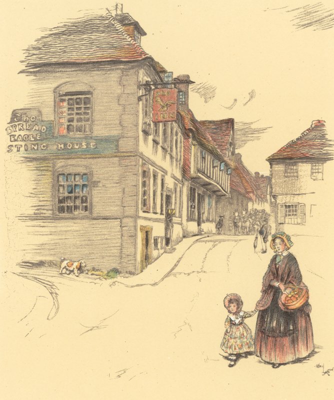 A águia espalhada, Midhurst de Cecil Charles Windsor Aldin