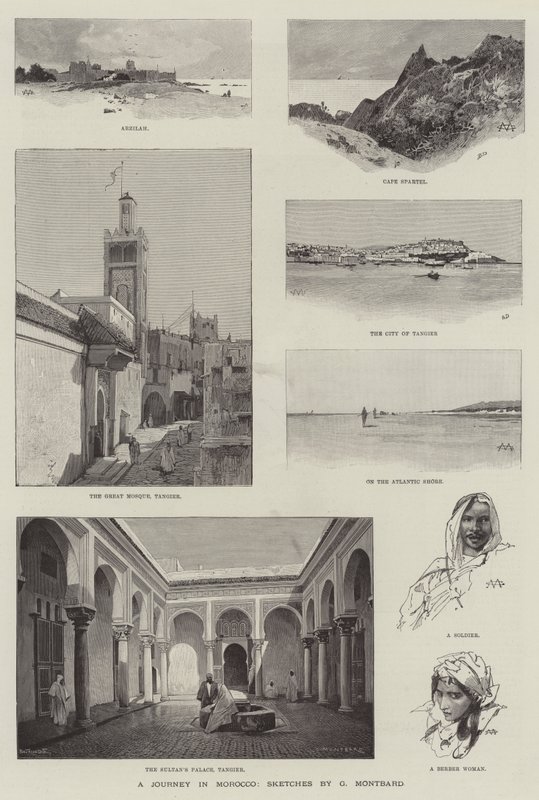 Uma viagem em Marrocos de Charles Auguste Loye