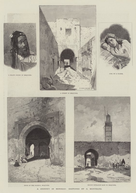 Uma viagem em Marrocos de Charles Auguste Loye