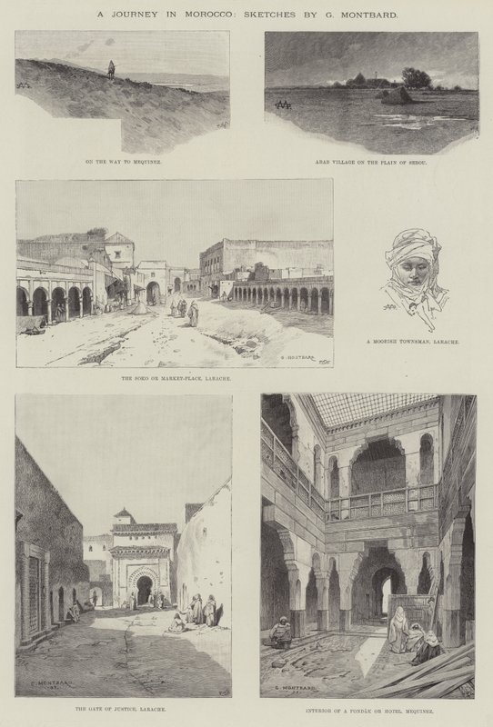 Uma viagem em Marrocos de Charles Auguste Loye