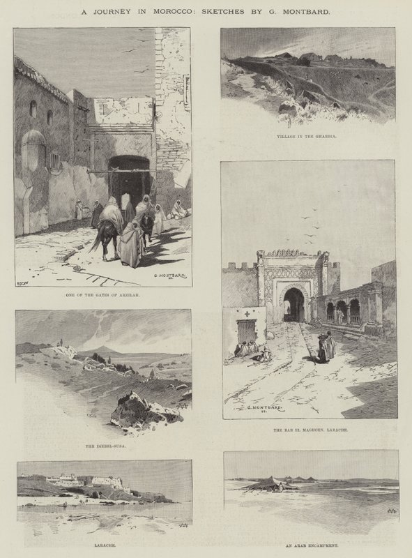 Uma viagem em Marrocos de Charles Auguste Loye