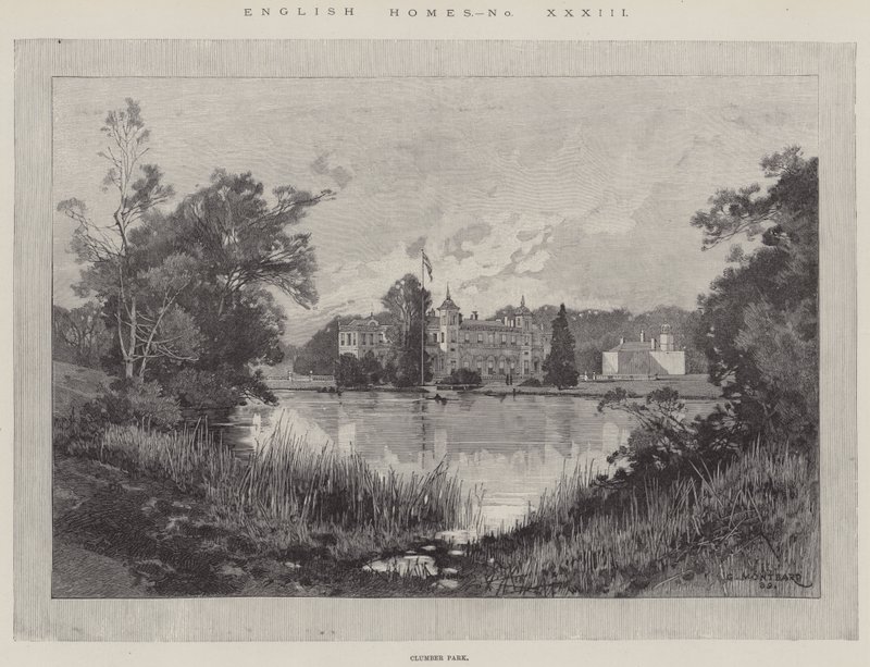 Clumber Park de Charles Auguste Loye