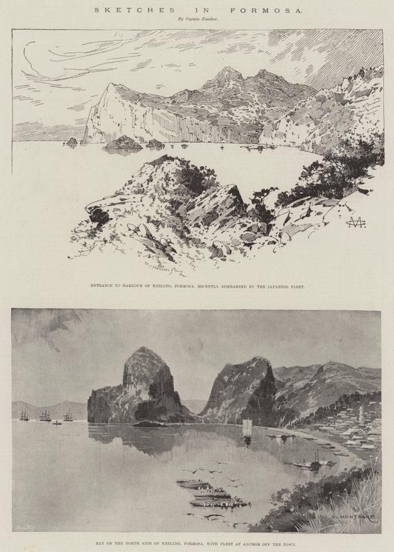 Esboços em Formosa de Charles Auguste Loye