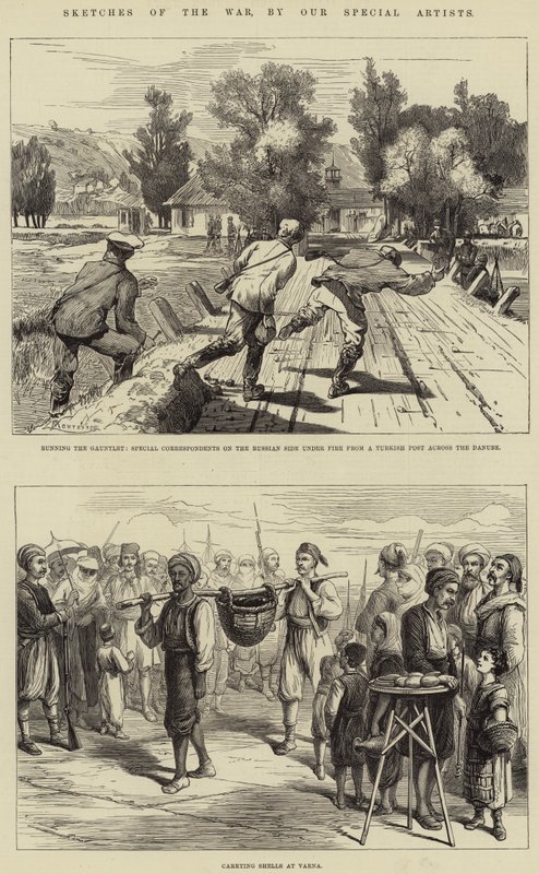 Esboços da Guerra de Charles Auguste Loye