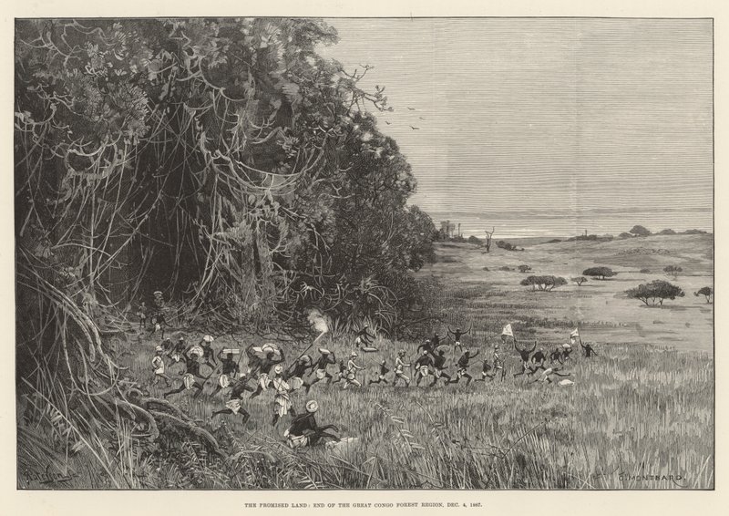 Expedição de Socorro de Emin Pasha de Stanley de Charles Auguste Loye
