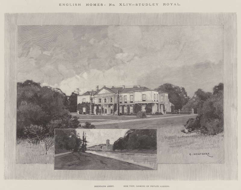 Studley Royal de Charles Auguste Loye