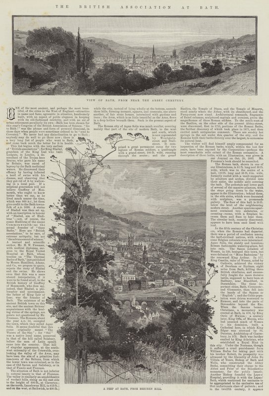A Associação Britânica em Bath de Charles Auguste Loye